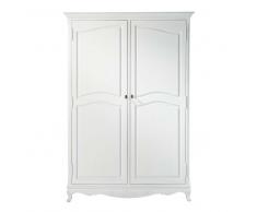 Guardarropa de paulonia blanca Joséphine