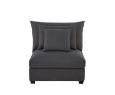 Módulo de sofá de algodón gris pizarra Rhodes