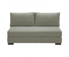 Banco modulable de 2 plazas gris claro Terence