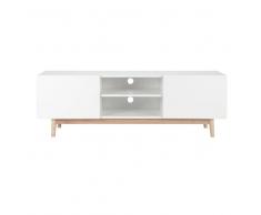 Mueble de TV vintage blanco Artic