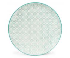 Plato llano de loza azul D. 27 cm COCOTTE