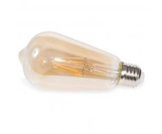 Bombilla led de cristal tintado EDISON AMBRE