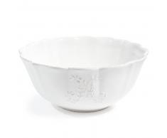 Ensaladera de loza blanca BOURGEOISIE