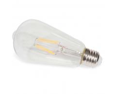 Bombilla led de cristal EDISON CLEAR