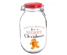 Tarro de cristal Al. 27 cm NOËL
