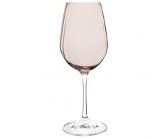 Vaso de vino de cristal gris ahumado Alt.23
