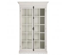 Vitrina de olmo blanca An. 126 cm Castellane