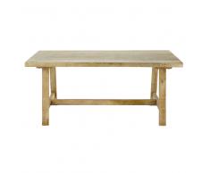 Mesa de comedor de mango 6/8 personas L.180 Farmers