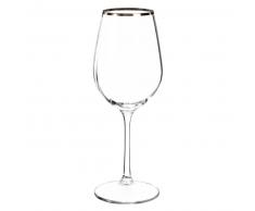 Copa de vino de vidrio WATERFALL