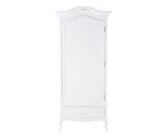 Armario de madera blanco An. 90 cm Charlotte