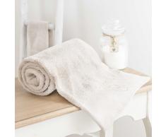 Toalla de baño beige de algodón 50 × 100 cm HOTES