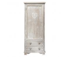 Armario de paulonia gris Camille