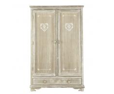 Armario de paulonia gris Camille