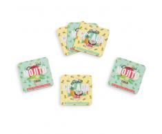 6 posavasos MOJITO