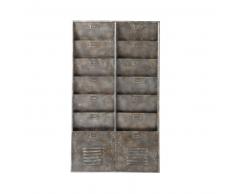 Mueble de almacenaje de pared industrial de metal BARKLEY