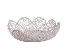 Papelera de algodón gris