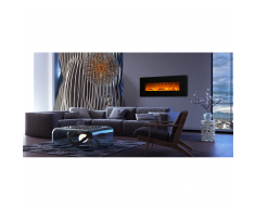 CHIMENEA ELÉCTRICA 128cm - KAMIN NEGRA 50