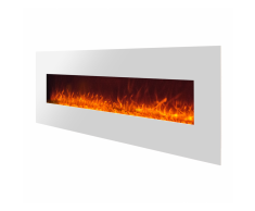 CHIMENEA ELÉCTRICA 182 CM - LUXURY KAMIN 72 BLANCA