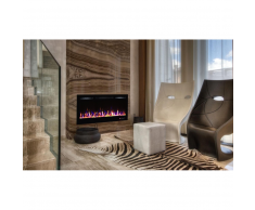 CHIMENEA ELÉCTRICA 128cm EMPOTRABLE - KAMIN BLACK NICE 50