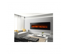 CHIMENEA ELÉCTRICA 182 CM - LUXURY KAMIN 72 NEGRO