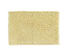 InterDesign Frizz - Tapete de Microfibra, 76 x 51 cm, Color limón