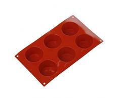 silikomart - Molde Silicona Muffins 120 Ml X6 Magdale