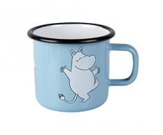 Muurla - Taza (25 cl), diseÃ±o de mumins, color azul