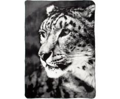 B@Home Biederlack Fairbanks - Manta (1,3 x 1,8 m), diseño de leopardo