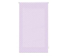 Blindecor - Estor Enrollable, Tela , Morado con motas blancas , 160 x 250 cm