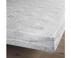 Douceur dIntérieur Rena Protector de Cama, Gris, 1 Persona
