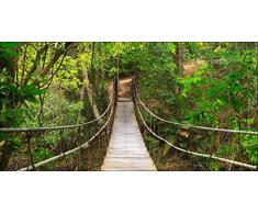 Pro-Art g1664g - Lienzo en impresión giclée (100 x 50 cm), diseño de selva,, 100 x 50 cm