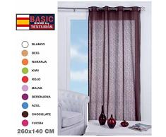 Export Trading Eden Yeux - Cortina, 140 x 265 cm, Color azulon