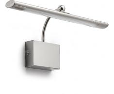 Philips Lighting myLiving Mahogany Aplique LED, 5 W, Cromada mate