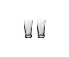 Villeroy & Boch Purismo Bar Vaso de chupito, Set de 2 Piezas, 55 ml, Cristal, Transparente