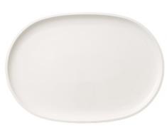 Villeroy & Boch Artesano Original Plato para Pescado Ovalado de 43 x 30 cm, Porcelana, Blanco, 43x30cm