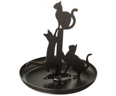Kikkerland 2454140031 - Joyero Gatos