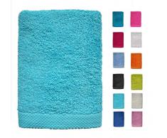 Dhestia Juego De Toallas De Baño Y Ducha Algodón 100% 500 Gr/M2, Surtido De Colores Y Medidas Grandes, (Turquesa, 100X150 Cm (1 Ud, 100 X 150 Cm