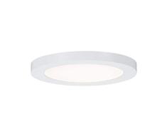 Paulmann 3726 LED, empotrable Cover-it Redondo Incl. lÃ¡mpara 1x12 W, Blanco Mate, Panel Luminoso, plÃ¡stico, luz de Techo 3000 K, 12 W, Ã 160mm