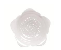 Colador Rosa 22cm - Blanco