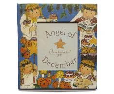 Gnomys Diaries Angel De Diciembre Marco de Fotos con Iman, Cartón,, 6x0.2x8 cm
