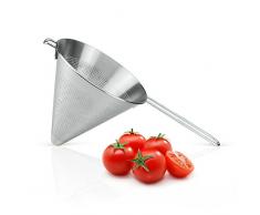 Metaltex 117218 - Colador chino de acero inoxidable, 18 cm