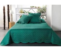 Linder Manta de Cama, 100 por cientopoliéster, Verde, 180 x 240