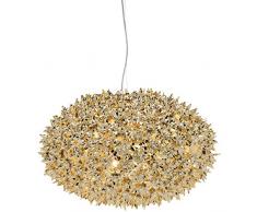 Kartell 9268GG Bloom - Lámpara de techo, color dorado
