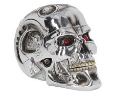 Nemesis Now T-Terminator - Caja de Resina (16,2 cm), Color Plateado