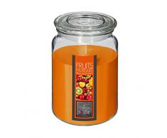 Vela perfumada tarro de cristal de fruta exÃ³tica 510G