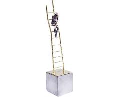 Kare Figura Decorativa Elements Climbing Man, Acero, Oro, 40.5 X 8.5 X 8.5 Cm