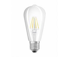Osram Retrofit, Bombilla LED, E27, 60 Watts, Blanco
