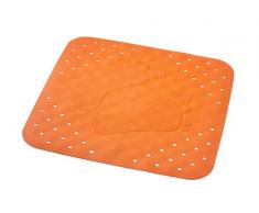 Ridder Plattfuà 672740-350 - Alfombrilla de Ducha Antideslizante (54 x 54 cm), Color Naranja