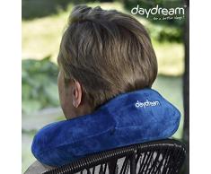 Daydream: Basic Plus (con reposacabezas) Almohada de Viaje de Memory Foam, Azul (N de 5360)
