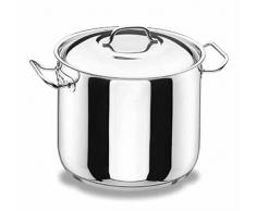 Lacor - 72125 - Olla Super Alta Con Tapa Profesional 24 cm Inox